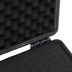PP Portable Flight Case, Lockable Tool Box for Transportation Travelling, Protective Equipment Case, 9.4"x7.5"x4.3", -281