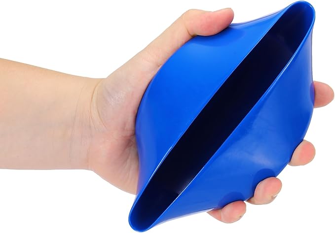 uxcell 4pcs Rubber End Caps 140mm(5 1/2 Inch) ID x 80mm(3 1/8 Inch) H Vinyl Round End Cap Cover Screw Thread Protectors Blue