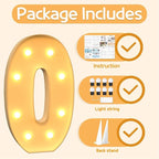 Marquee Letters 3 Feet Tall Large Light Up Letters O Happy Birthday Decorations Marry Me Engagement Party Decor Yellow Light Birthday Decorations Balloon Arch Kit Foam Sign O