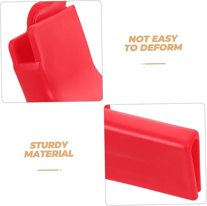 Supermarket Cart Safety Strip Plastic Corner Guard Collision Strip for Shopping Cart Easy Install Bumper Protector Weatherproof Corner Guard for Grocery