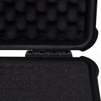 PP Portable Flight Case, Lockable Tool Box for Transportation Travelling, Protective Equipment Case, 13.8"x11.6"x5.9", -287