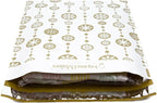 Inspired Mailers - Poly Mailers 10x13-100 Pack - Snowflake Baubles (Gold) - Holiday Poly Mailers - 10x13 Shipping Envelopes - Christmas Packaging Bags