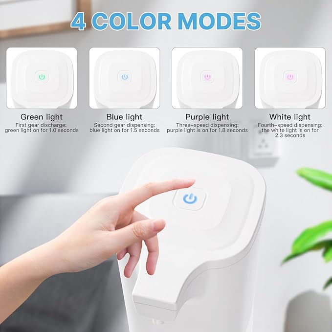 Touchless Alcohol Spray Dispenser, Infrared Induction Sprayer, Automatic Hand Sanitizer, White, 550ml, 8.9x2.9x10.3cm