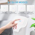 Touchless Alcohol Spray Dispenser, Infrared Induction Sprayer, Automatic Hand Sanitizer, White, 550ml, 8.9x2.9x10.3cm