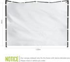 Instant Canopy Sidewalls for 10x10 Pop Up Canopy Tent, 300D Waterproof Material for Outdoor Events, Vendor Booths, and Privacy (Sidewalls Only, Canopy Not Included)(Black, 10x10ft-3pcs)