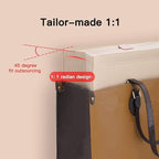 Doxo Purse Organizer Insert, Felt Tote Bag Insert with Zipper, Compatible with Dior Book Tote Medium & Onthego MM 35 and More(Beige-With Cover)