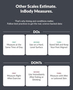 InBody Dial H20 | Body Composition Scale Most Accurate | Smart Scale with BMI, Body Fat, Muscle Mass | Weight Scale with Body Fat and Muscle