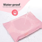 Fuxury 500 Pcs 12x15.5 Inch Poly Mailers, Bulk Shipping Bags for Clothing, Strong Adhesive Shipping Envelopes for Small Business Suppliers,Waterproof Mailers Poly Bags Mailing Envelopes,Light Pink