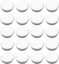 Quluxe Desk Grommet, 2-3/4 Inch Plastic Desk Cord Cable Hole Cover Grommet -White (Pack of 20)