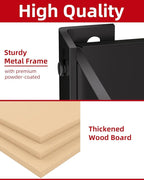 PrimeZone Heavy Duty Garage Storage Shelves - 48" W X 24" D X 72" H Adjustable Metal Shelving Unit, 5 Tier Industrial Shelves for Storage Standing Utility Rack for Warehouse, Pantry, Basement, Black