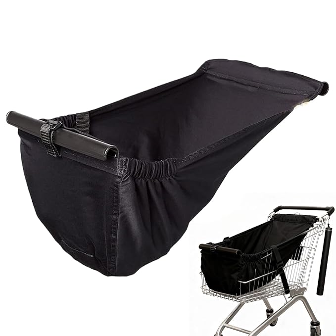 Shopping Cart Hammock – Heavy-Duty Washable Carrier Cover, Protective Grocery Seat Design, Soft Secure Fit, Infant Travel Gear, Use for Boys Girls Restaurant Store Car Supermarket Daily