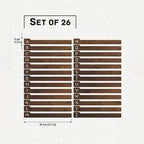 Vinyl Record Dividers, Alphabetical Vinyl Record Storage Dividers A-Z, 26 Record Rack Organization Guides, Album Box Collection Bins for Music Lovers