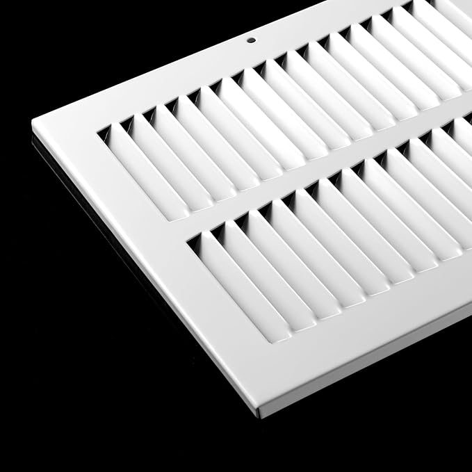 30x6 Return Air Grille(Duct Opening Size),Air Return Vent Cover,Flat Vent Cover,Rejillas De Aire Acondicionado para Casa,Return Air Grilles,Outer Dimensions:31.75"Wx7.75"H(30"W x 6"H, Duct Opening)