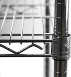 Shelving Inc. 24" d x 30" w x 96" h Chrome Wire Shelving with 6 Tier Shelves, Weight Capacity 800lbs Per Shelf