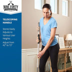 Nine Forty 36" Premium Nylon Dust Mop- Heavy Duty Mop Head for Industrial, Commercial, and Residential Cleaning - Dry Floor Duster for Hardwood Surfaces and Commercial Applications - Blue