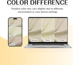 ChrisDowa Room Divider Curtain 120 Inches Long, Wide Blackout Sliding Door Curtain for Bedroom, Room Darkening Privacy Window Curtain for Patio Door (1 Panel Set, Beige, 100 x 120 Inch)