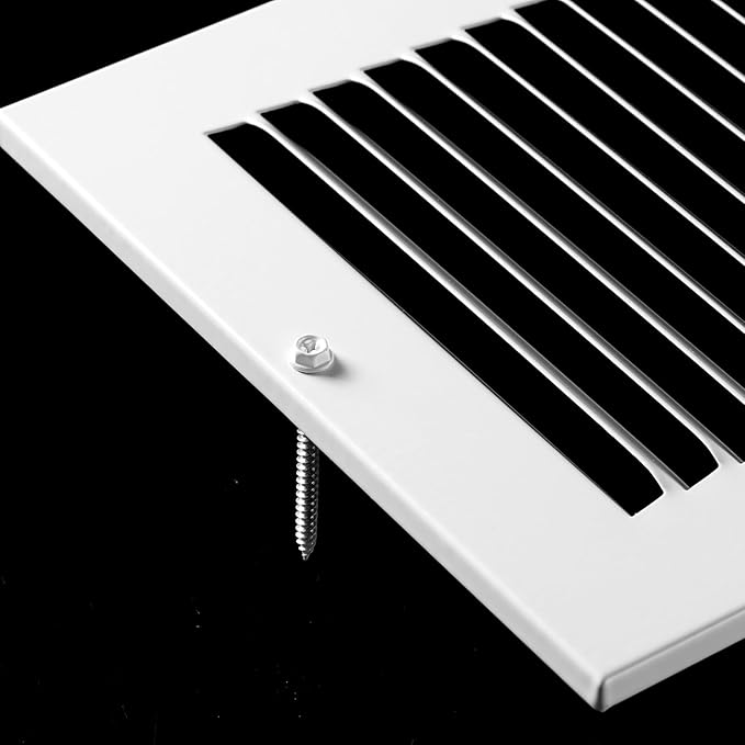 32 x 10 Vent Cover(Duct Opening Size),Air Return Vent Cover,Flat Vent Cover,Rejillas De Aire Acondicionado para Casa,Return Air Grilles,Outer Dimensions:33.75"Wx11.75"H(32"W x 10"H, Duct Opening)