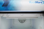 KoolMore 26 in. Commercial Glass Door Merchandiser Refrigerator with LED Lights, 15 cu. ft. in Black, ETL Listed (KM-MDR-1GD-15C)