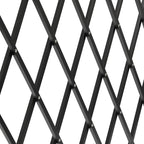 Single Folding Security Gate 4.27'H x5.91'W Iron Accordion Security Gate Flexible Expanding Security Gate 180° Rolling Barricade Scissor Door with Padlock for Entry Security, Garage, Warehouse