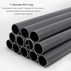 3 Panels Safety Barricade 5.8FT Foldable Security Sign Barrier Gate with Heavy Duty PVC Frame High Visibility Caution Symbol Crowd Control Restricted Area Pedestrian Barricade DO NOT Enter Yellow