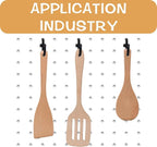 100PCS Pegboard Hooks Plastic Peg Board J Hooks for Hanging Black Pegboard Hooks J Hook Accessories, for 1/4" Pegboards DD017-100