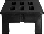 Commercial NSF Heavy-Duty Plastic Dunnage Rack, 2000 lb. Capacity, 36"x22"x12" (28W-500)