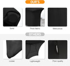 Spandex Table Cover 1 Pack 6FT Black Fitted Tablecloths,Washable Wrinkle Resistant Stretch Table Cloth Rectangle for Vendor Booth Display Items,Party Supplies for Adults,Wedding Decorations,Banquet