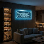 Custom Neon Bar Signs for Home Bar, Handmade Personalized Bar Signs for Man Cave, Durable Lounge Whiskey Light Up Sign for Business, Bar Led Sign For Men Dad Gift