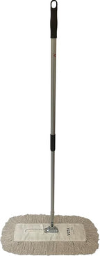 Heavy-Duty Industrial Closed-Loop Dust Mops - 6 Pack (White) - 18 Inch