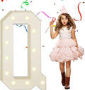 eufony Marquee Letters 4 Feet Tall, 4 FT Marquee Light Up Letters, Giant Light Up Letters 4FT for Birthday Party Baby Shower Gender Reveal Graduation Decorations, Letter Q with LED Lights DIY Kit