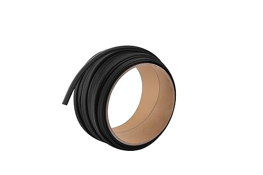 3/8" 33ft 3:1 Heat Shrink Tubing with Adhesive Lining - Marine Grade, Ideal for Home, Automotive, and Industrial Use - Black