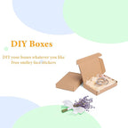 MEBRUDY 6x4x1 Inches Shipping Boxes Pack of 50, Small Corrugated Cardboard Box for Mailing Mailer Packing, Brown