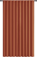 Hiasan Room Divider Curtains Patio Sliding Door Blackout Curtain Privacy Room Thermal Insulated Noise Reduction Panel with Back Tab & Rod Pocket for Bedroom Partition(80 x 84 Inches, Burnt Ochre)