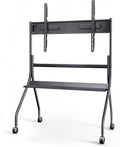 Smart Board Stand for 55-86 Inch Interactive Whiteboard, Easy Move, Lockable Wheels Stable