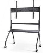 Smart Board Stand for 55-86 Inch Interactive Whiteboard, Easy Move, Lockable Wheels Stable