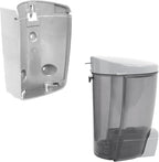 PolyJohn PSD1-1001: Wall-Mounted Liquid Hand Soap & Sanitizer Dispenser - Made in USA, Leakproof, Easy Install, UV Fade Resistant, Durable, Accepts Any Generic soap or Alcohol Based sanitizer
