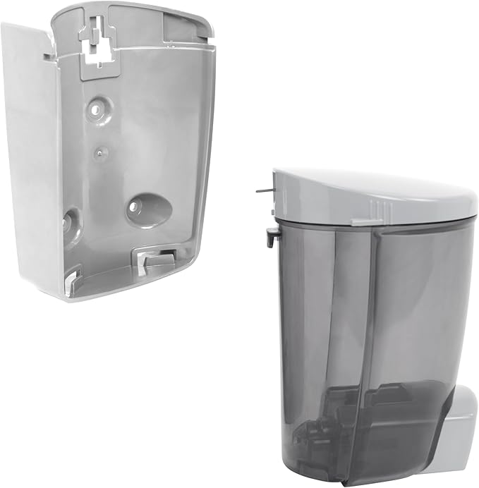 PolyJohn PSD1-1001: Wall-Mounted Liquid Hand Soap & Sanitizer Dispenser - Made in USA, Leakproof, Easy Install, UV Fade Resistant, Durable, Accepts Any Generic soap or Alcohol Based sanitizer