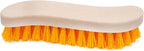 Pack of 3 - Hard Bristle Scrub Brush - Stiff Brush for Cleaning, Heavy Duty Utility Hand Brush Set for Indoor and Outdoor, Nylon Scrubbing Brush