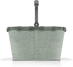 reisenthel carrybag twist sage - Sturdy shopping basket with plenty of storage space and practical inner pocket - Elegant and water-repellent design