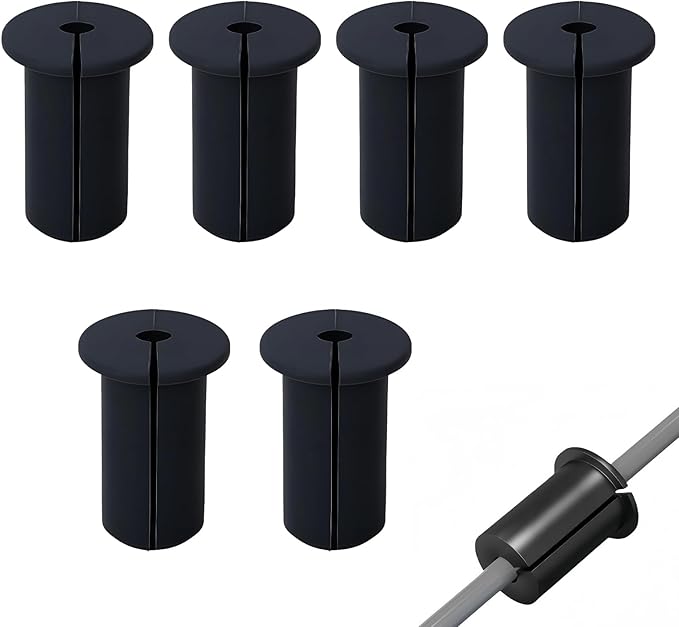 Cable Grommets for Starlink, 3/4 inch Wall Pass-Through, Silicone Grommets for Cables, Dust Waterproof Prevent Cable Damage for starlink dishy ethernet Cables (6 Pack)