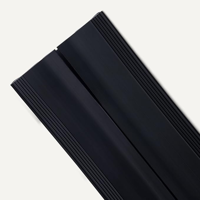 Amazon Basics Floor Cord Cover, 6ft Length, 2.6" Diameter, Black