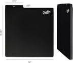 Carstens Records Heavy Duty Vinyl Album Dividers A-Z | 12" Organizers with Tabs | Pack of 26 Black | Made in The USA | for Top Browsing