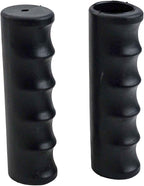 2 Pcs Rubber Wheelbarrow Handle Grips for 22-30mm Round Tubes, Non Slip Heavy Duty Replacement Wheelbarrow Handles, Garden Cart Handle Covers, Anti Skid and Shock Absorption(118 x 26mm)