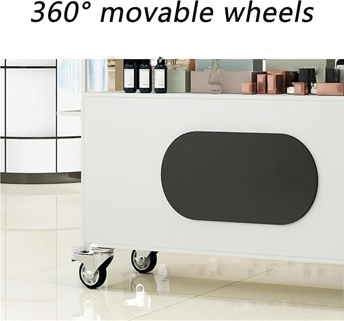 Outdoor Vendor Cart, Portable Cart with Canopy, Commercial Business Mobile Street Food Vendor Carts, Foldable Vending Stand Kiosk Display Trolley with Canopy for Markets (Light Green)