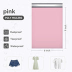 6x9" Poly Mailers 100PCS, 5-Layer Self-Seal Waterproof Shipping Bags for Clothes, Books, Mailing, E-commerce Packaging,Tear-Proof Shipping Envelopes Poly Bags for Business