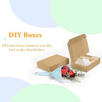 MEBRUDY 9x6x2 Inches Shipping Boxes Pack of 40, Small Corrugated Cardboard Box for Mailing Mailer Packing, Brown