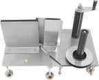 Manual Bottle Label Machine, Round Bottle Labeling Machine Desktop Label Applicator for Round/Square/Polygonal/Hexagonal Bottles
