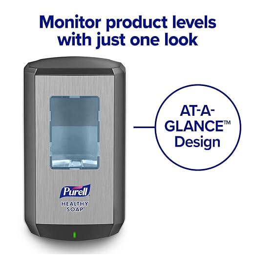 PURELL CS8 Dispenser Floor Stand with CS8 Automatic Dispenser, Graphite (Pack of 1) - 7418-DS