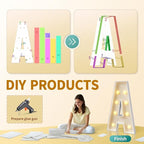 imprsv Marquee Light Up Letters, 3FT Mosaic Letters with Light for Baby Shower Graduation Party Decor, Large F for Engagement Wedding Party Decorations (Need to Assemble)