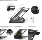 Tablet Kiosk POS Stand Compatible 10.2” iPad 7 8 9 Generation with 360 Swivel Base